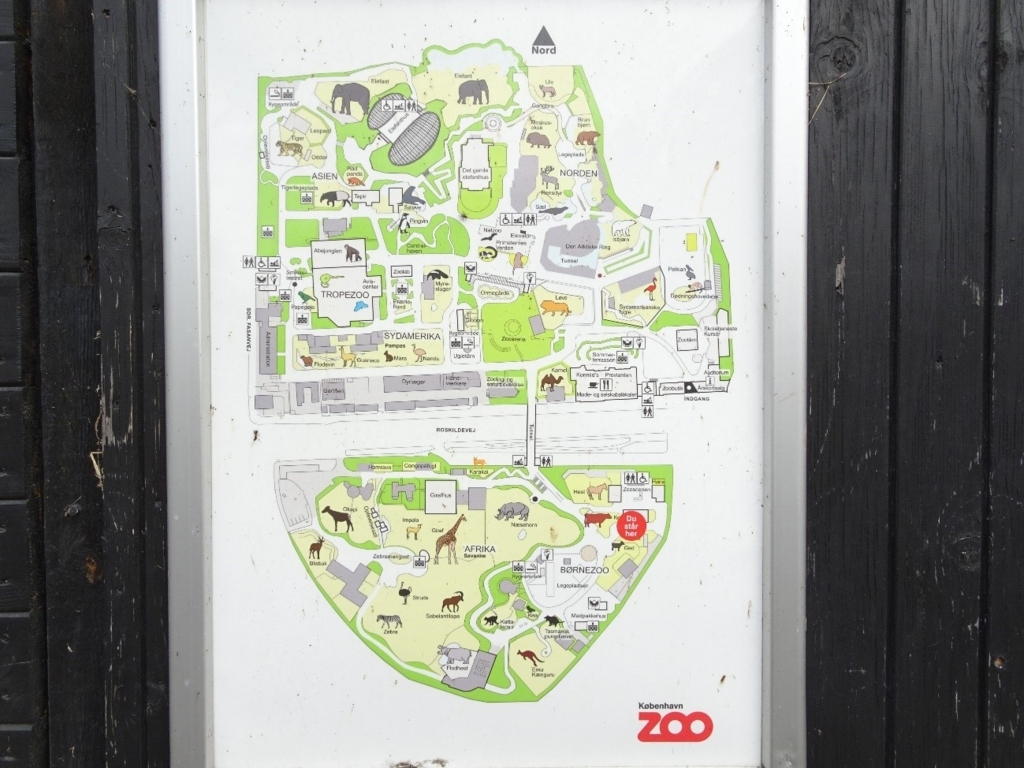 コペンハーゲンの地図、中国語で！ : r Denmark