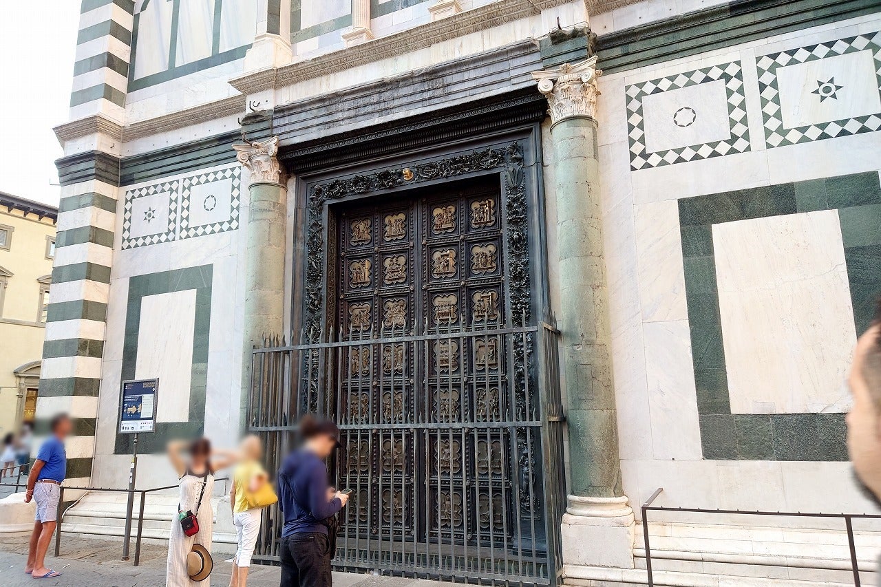 24 01 2014 サン・ジョヴァンニ洗礼堂：天国の扉 アダムとエヴァ : フィレンツェのガイド なぎさの便り