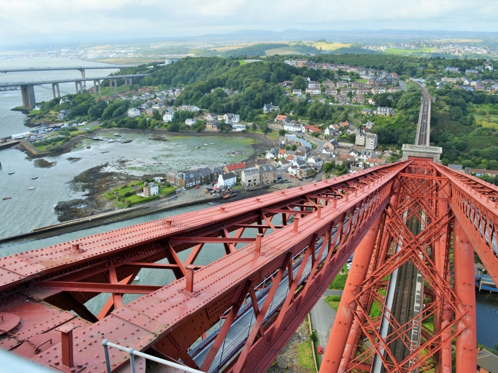スコットランドのフォース橋 1999年4月鉄道で行く旅