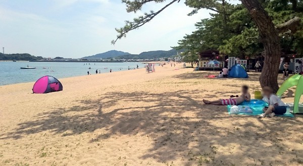 津田の松原海水浴場も境内です。⛩加茂神社香川県さぬき市 - 八百万の神