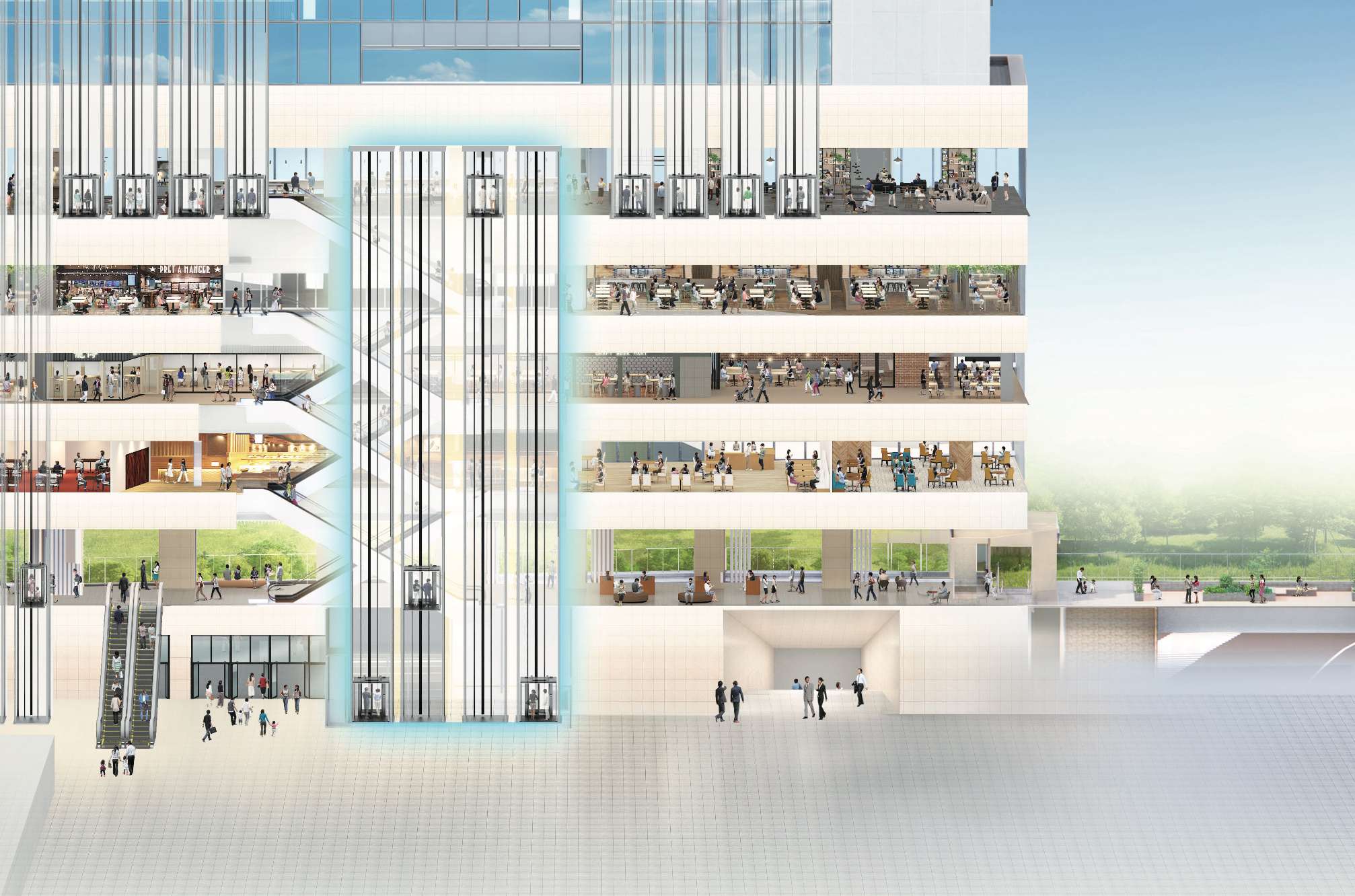 イノゲート大阪』大阪駅新駅ビル計画 仮称 建設工事の最新状況 24.06 2024年秋開業予定Re-urbanization -再都市化