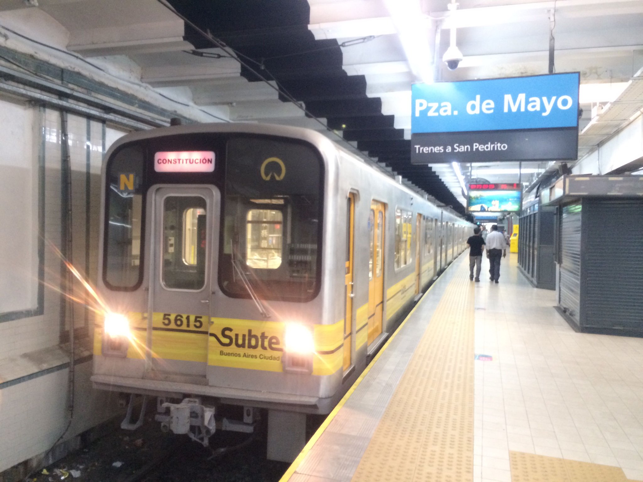 ブエノス・アイレス地下鉄 元名古屋市営地下鉄の車両 - 数病息災京急のこと・アルゼンチンのこと・徒然のこと・