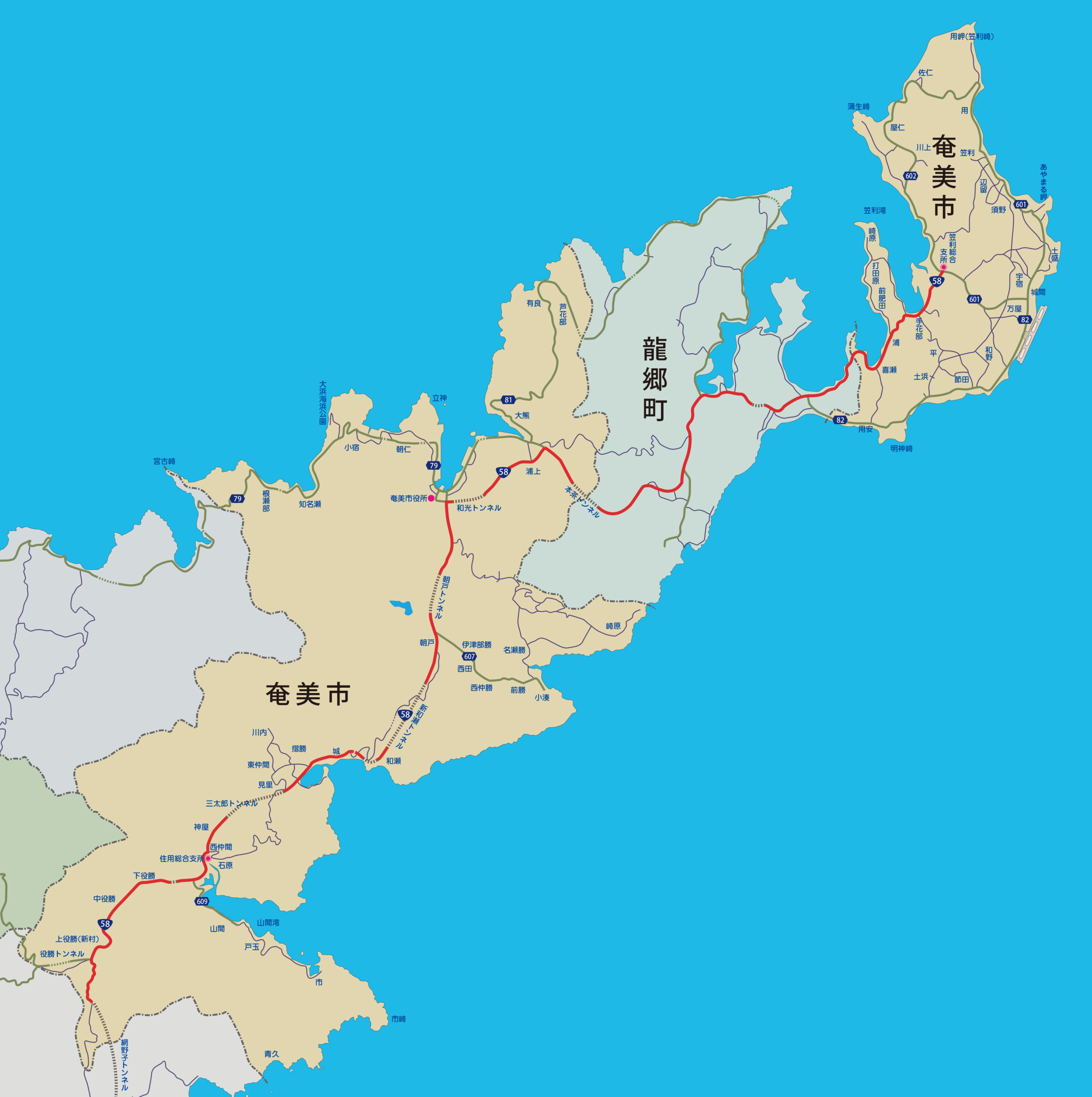 奄美大島は何県？人口・面積・気候など基本情報を徹底解説│島宿.net 島宿ドットネット