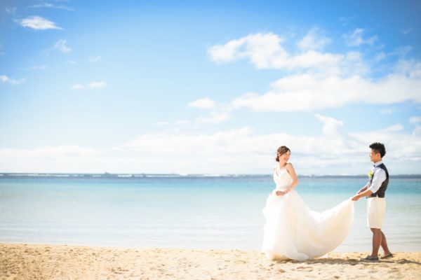 ハワイカジュアルスタイルフォトプラン ヘア・メイクなし ハワイ結婚式・フォトウェディング＆前撮りロイヤルカイラ