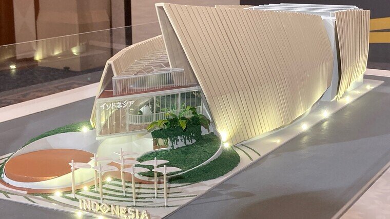 インドネシアの万博パビリオン発表 船に着想得た外観、移転先の新首都「ヌサンタラ」物語も上映へ特集MBSニュース