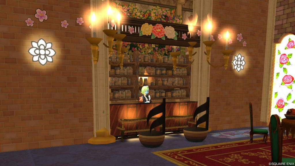 和風のお城の家」をハウジングしてみました！ティルナローグスドラクエ10ブログ