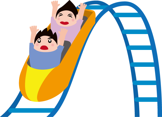 358 ジェットコースター High Res Illustrations - Getty Images遊園地, 観覧車, メリーゴーランド