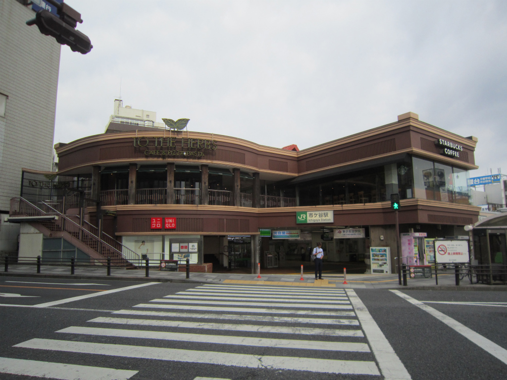 市ヶ谷駅改札画像.net