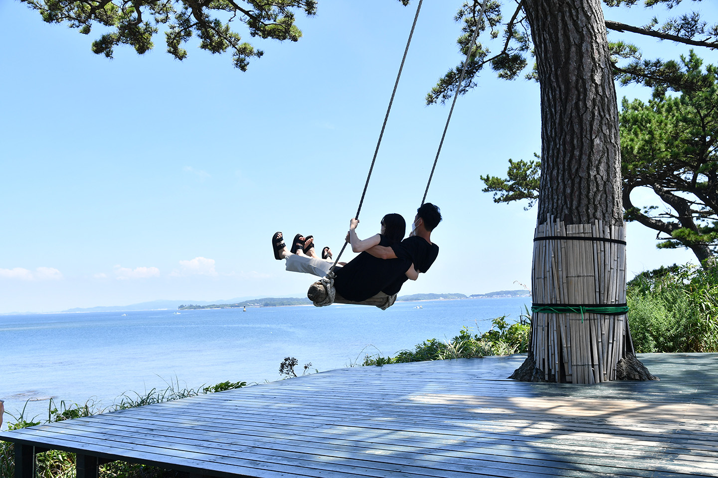日間賀島 ハイジのブランコ！海の幸！レンタサイクルで旅する日間賀島リビング名古屋Web