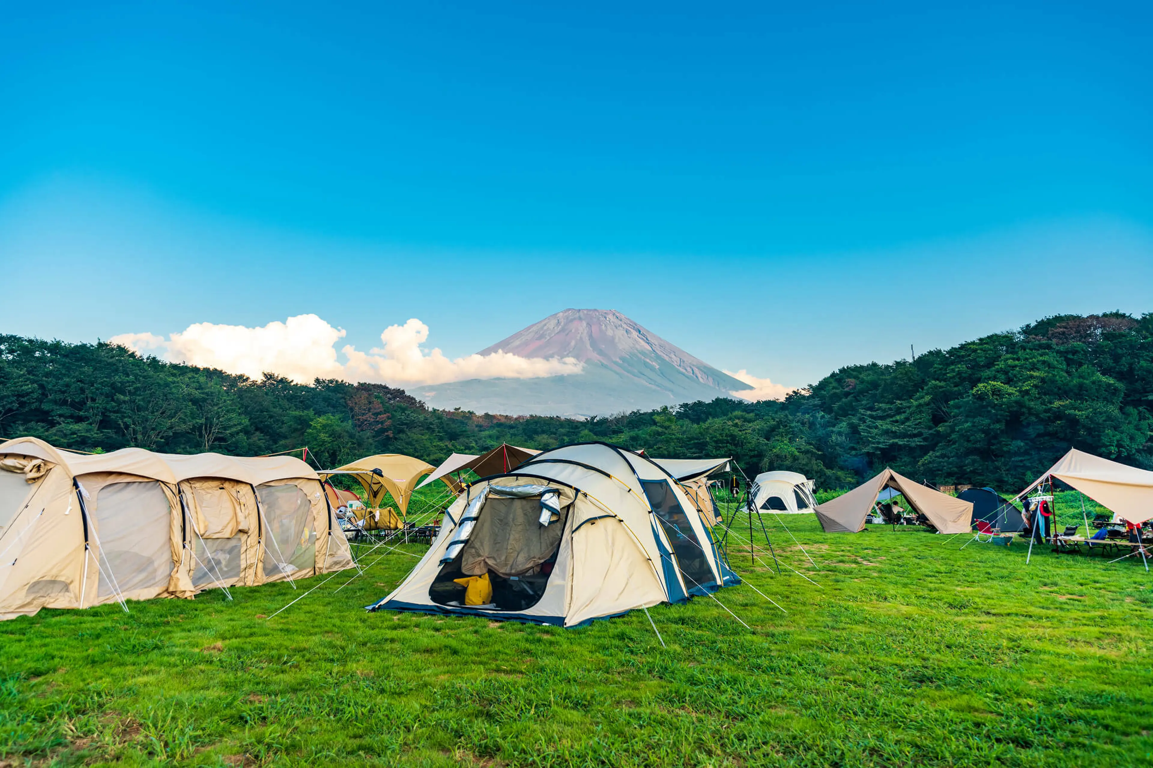 富士山が見えるキャンプ場25選 初日の出にもおすすめ くるまの旅ナビレスポンス Response.jp