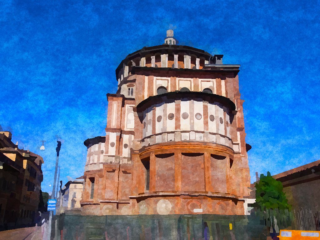 サンタ・マリア・デッレ・グラツィエ教会ミラノ- Wikipedia