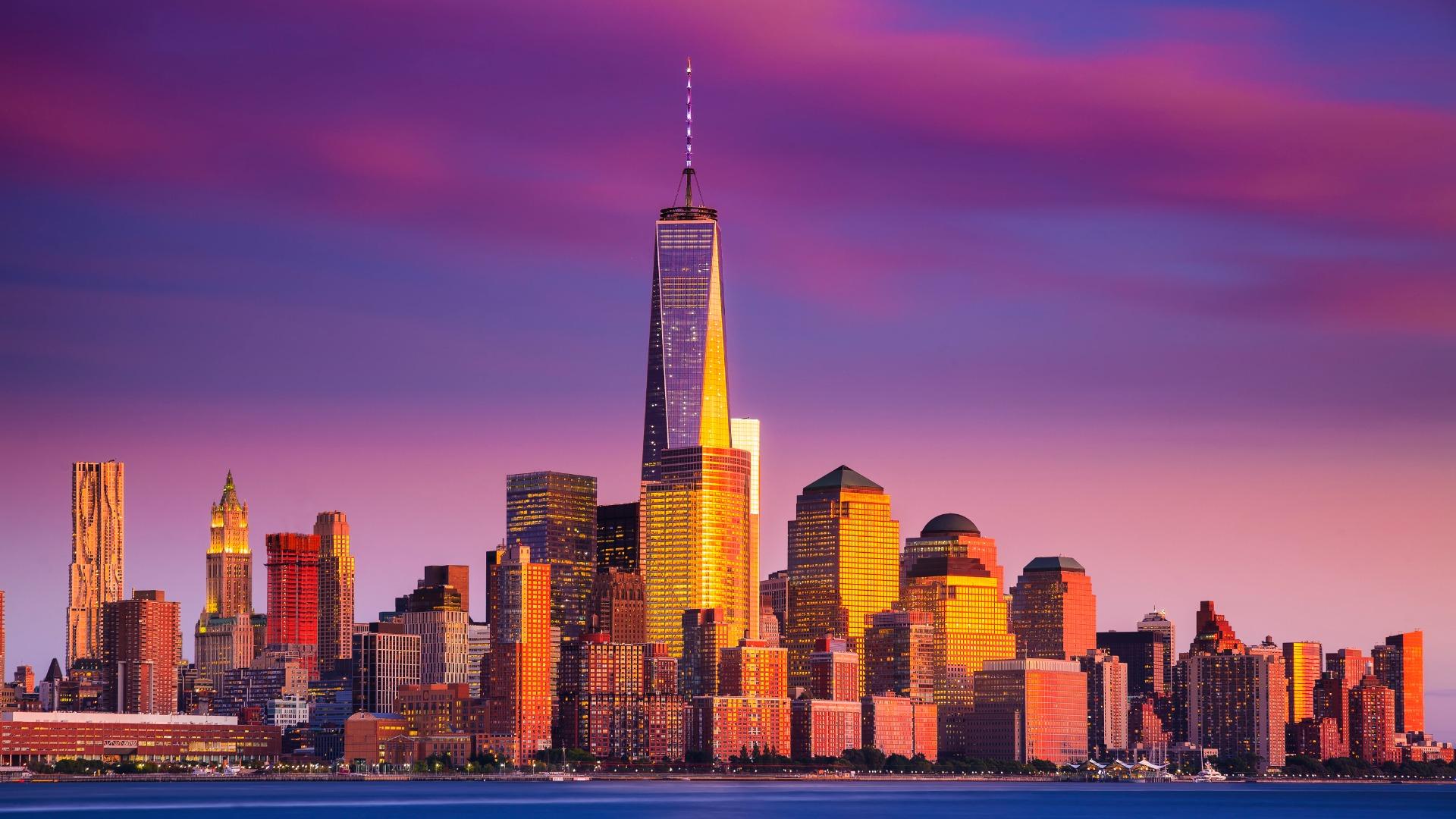 絶景が見たい！ マンハッタンの摩天楼 ニューヨーク