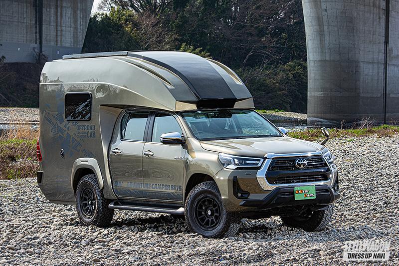 JOAミーティング2024 再再販ランクル76ARBカスタム・ハイラックスキャンピングカーFTポーターを出展