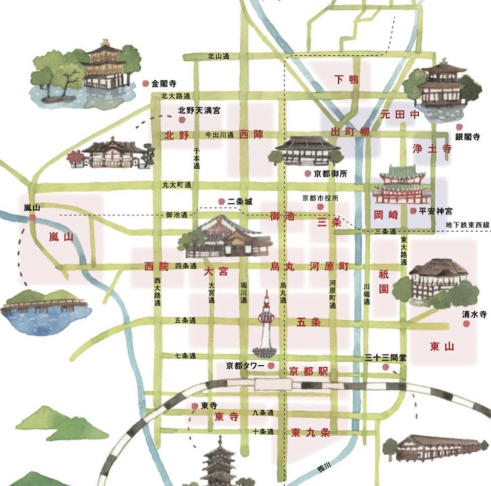 世界の路線図と東京の路線図を比較してみた