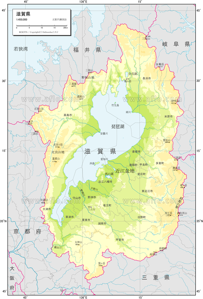 滋賀県 東おうみ・彦根・多賀ハイウェイマップ « わお!マップ「わお！マップ」ワクワク、イキイキ、情報ガイド