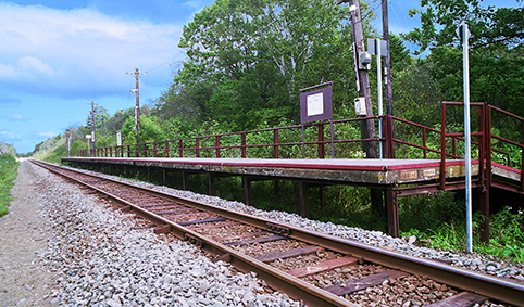 昆布盛駅 JR根室本線