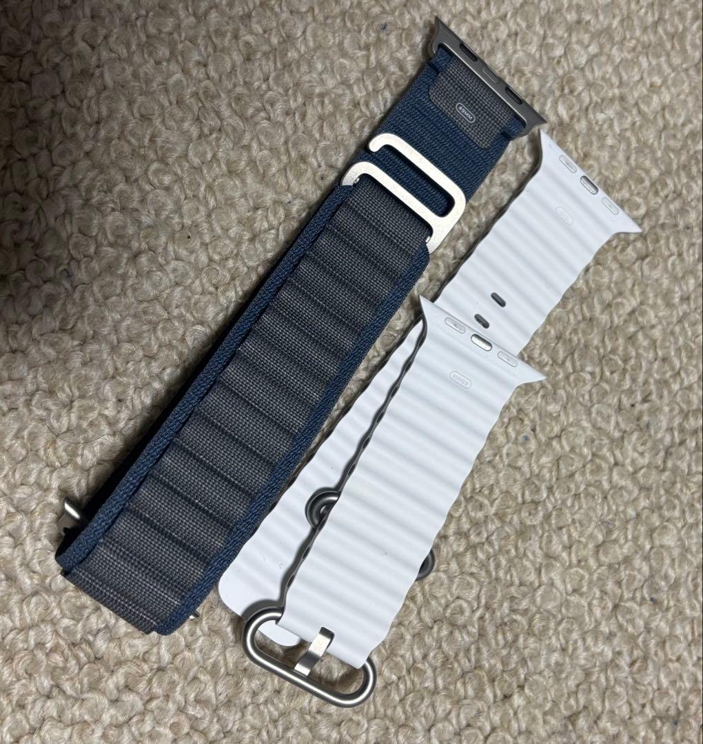 Apple Watch Ultra 2 オリーブアルパインループMサイズ レビュー 出不精が“冒険者向け”「Apple