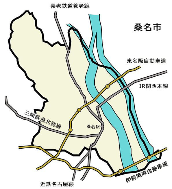 三重の廃線跡を巡る旅 １号車「なんで西桑名？」桑名駅より東にある西桑名駅のナゾ -三重県に暮らす・旅するWEBマガジン-OTONAMIE オトナミエ