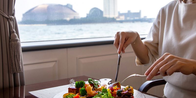 Hoge Rattaさんの口コミランチ ：博多湾レストランシップ マリエラ - Retty レッティ日本最大級の実名型グルメサービス