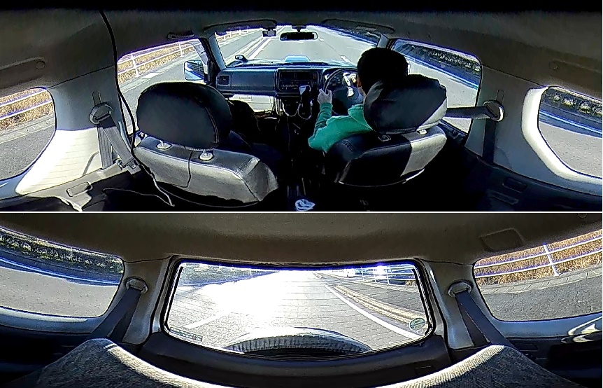 揺れない！振動しない！ドライブレコーダーとしても使える！安く簡単な車載動画の撮影方法 - ロマけん ロマン研究室 のブログ