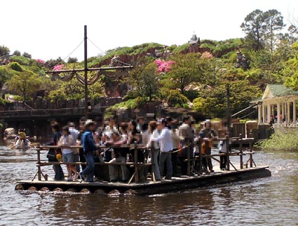 dR トムソーヤ島いかだ:東京ディズニーランド