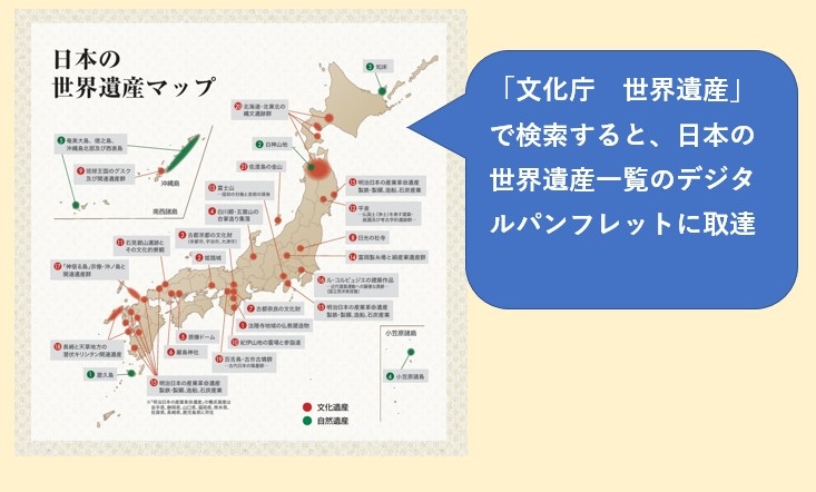 日本の世界遺産へのアクセスが、インフォグラフィックでサクッとわかる！JAPAGRA ジャパグラ JP INFOGRAPHICS