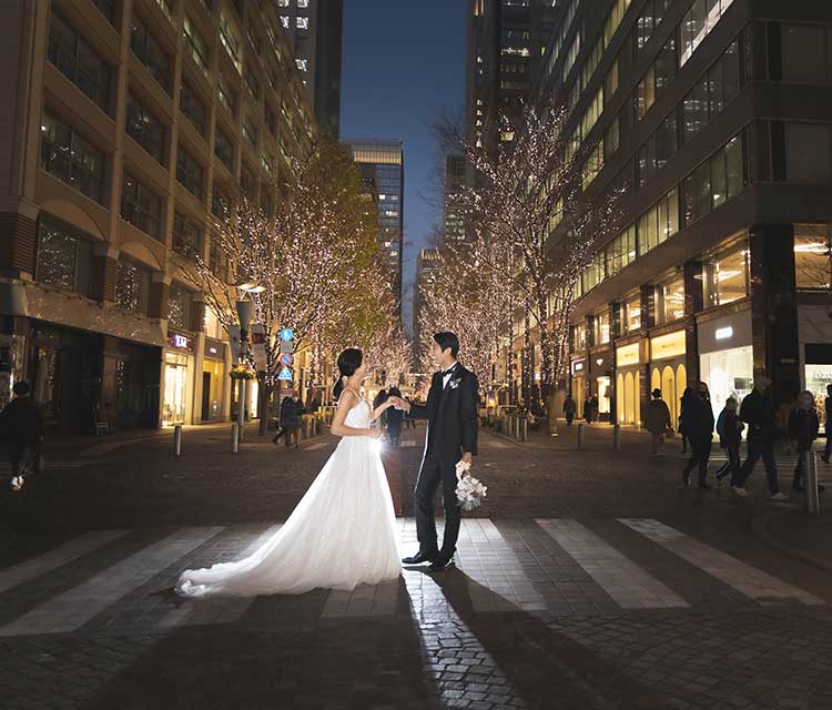 東京駅の前撮りスポット 11選！2025年版地図付LIMITED WEDDING GINZA