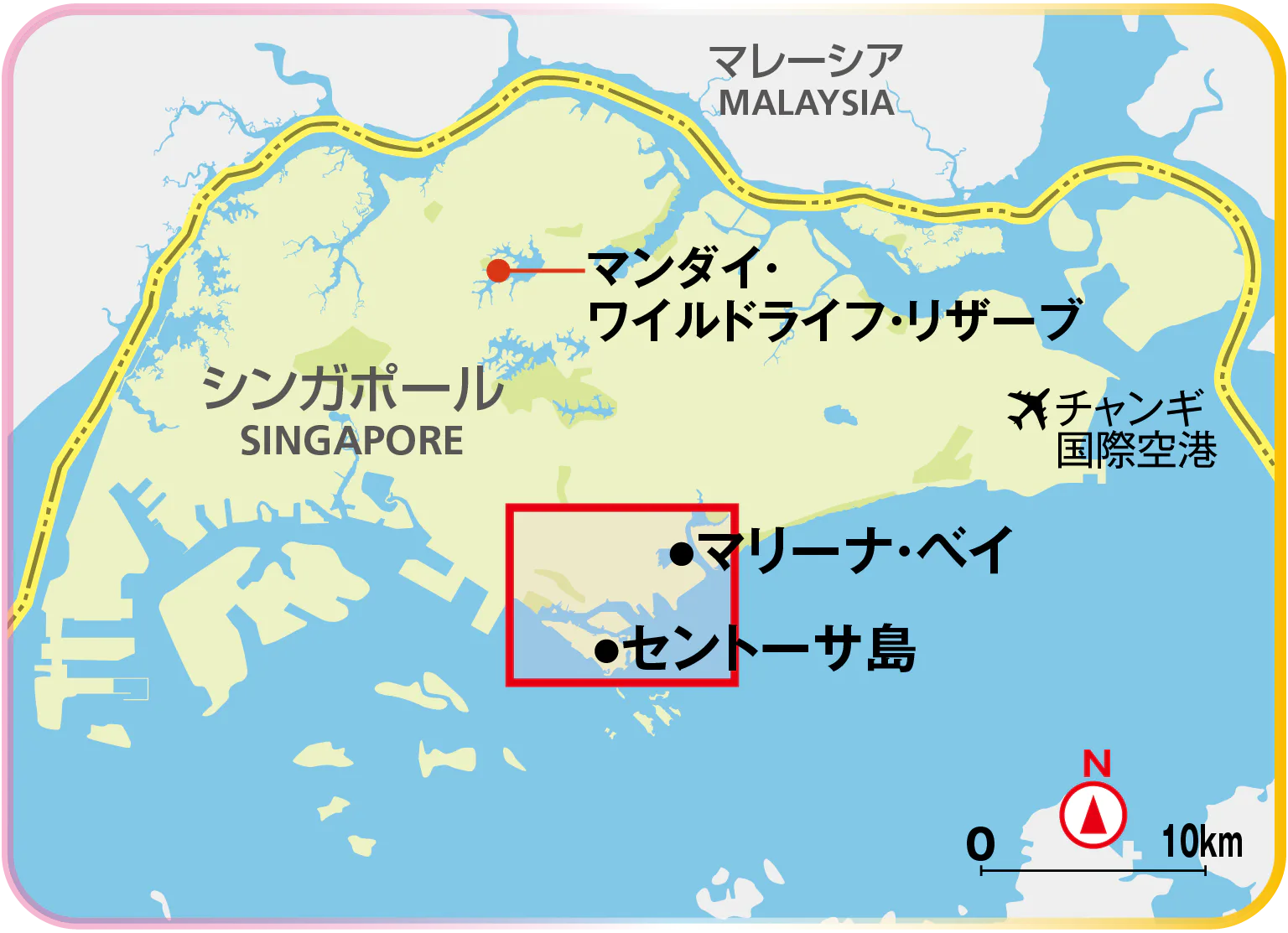 マップで解説 ユニバーサルスタジオシンガポールのエリアガイド保存版ナナフシブログ in シンガポール