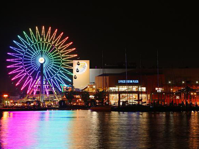 静岡県 エスパルスドリームプラザ 観覧車ドリームスカイときめき観覧車