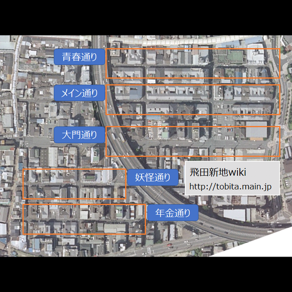 2023年松島新地最新マップ | 松島新地ガイド