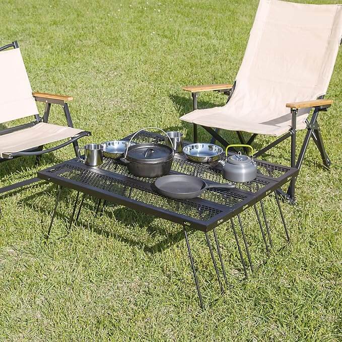 アイアンテーブル用 脚のみ！キャンプやインテリアに！ oka-d-art サイドテーブル アイアン アイアン