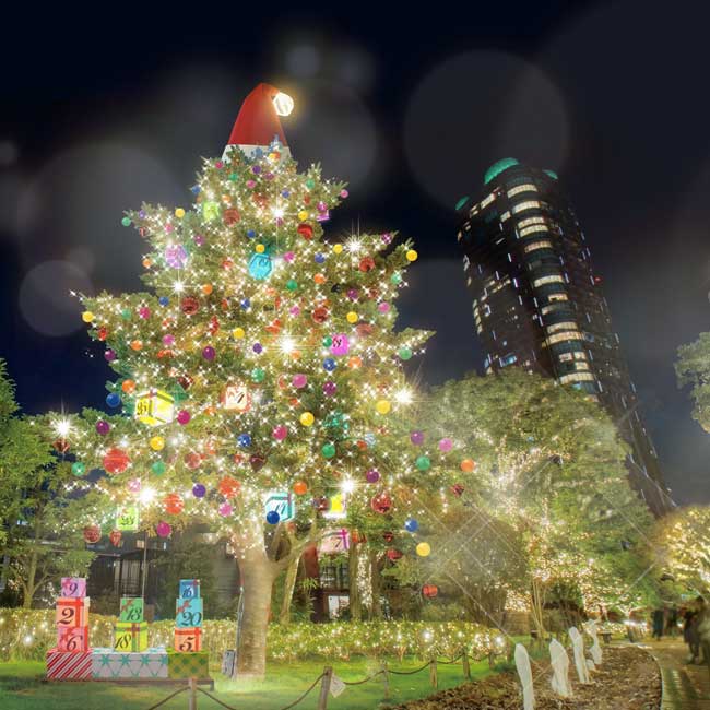 夜を照らす光のアート。絶景「東京ミッドタウン」クリスマスイベント - TRiP EDiTOR