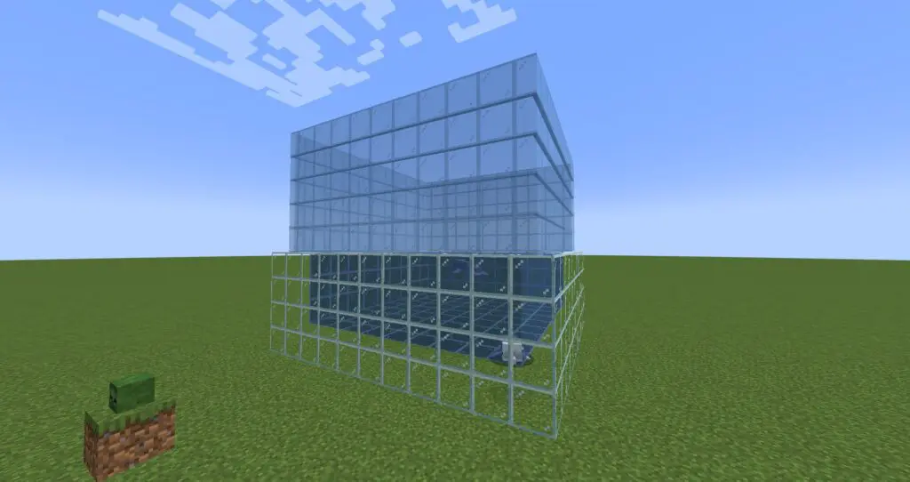 マイクラ日記77 水族館内装作り！魚も亀もイルカも大水槽へ投入ぽじとらオンライン