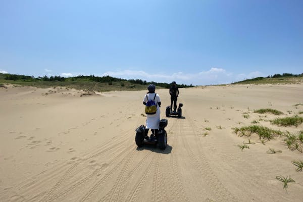 砂丘のバリアフリ