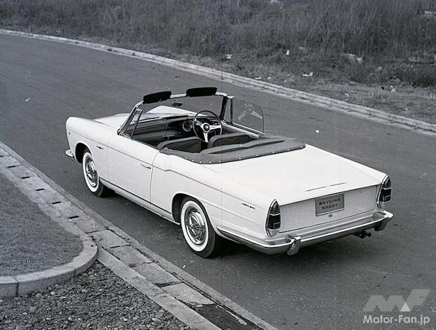 レアはがき プリンス自動車 スカイライン スポーツ コンバーチブル - メルカリ