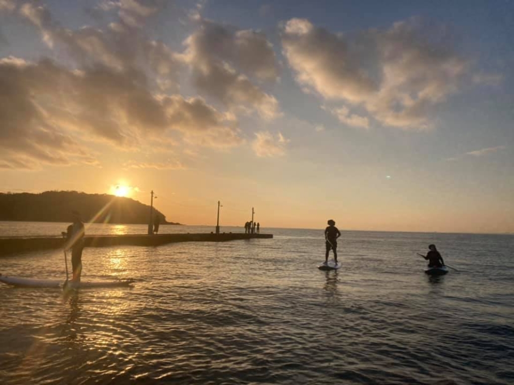 富浦・原岡海岸 海に突き出た桟橋: リンとヒメの散歩道