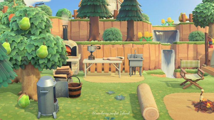 あつ森 案内所裏にあるキャンプ場の入り口作り🏕Campsite EntranceSpeed ​​build 島クリエイター-YouTube