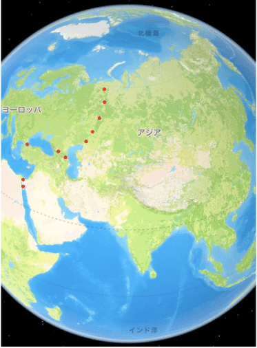 温暖化で海面上昇するとどこが水没するのかがわかる地図「Global Sea Level Rise Map」 - GIGAZINE