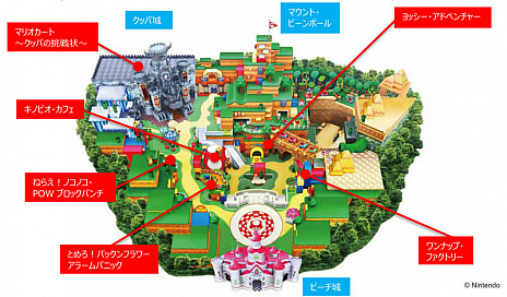 ハリー・ポッター エリア」の地図ユニバーサル・スタジオ・ジャパン魔法界ドットコム ver. 11 -魔法界ドットコムハリー・ポッター情報サイト