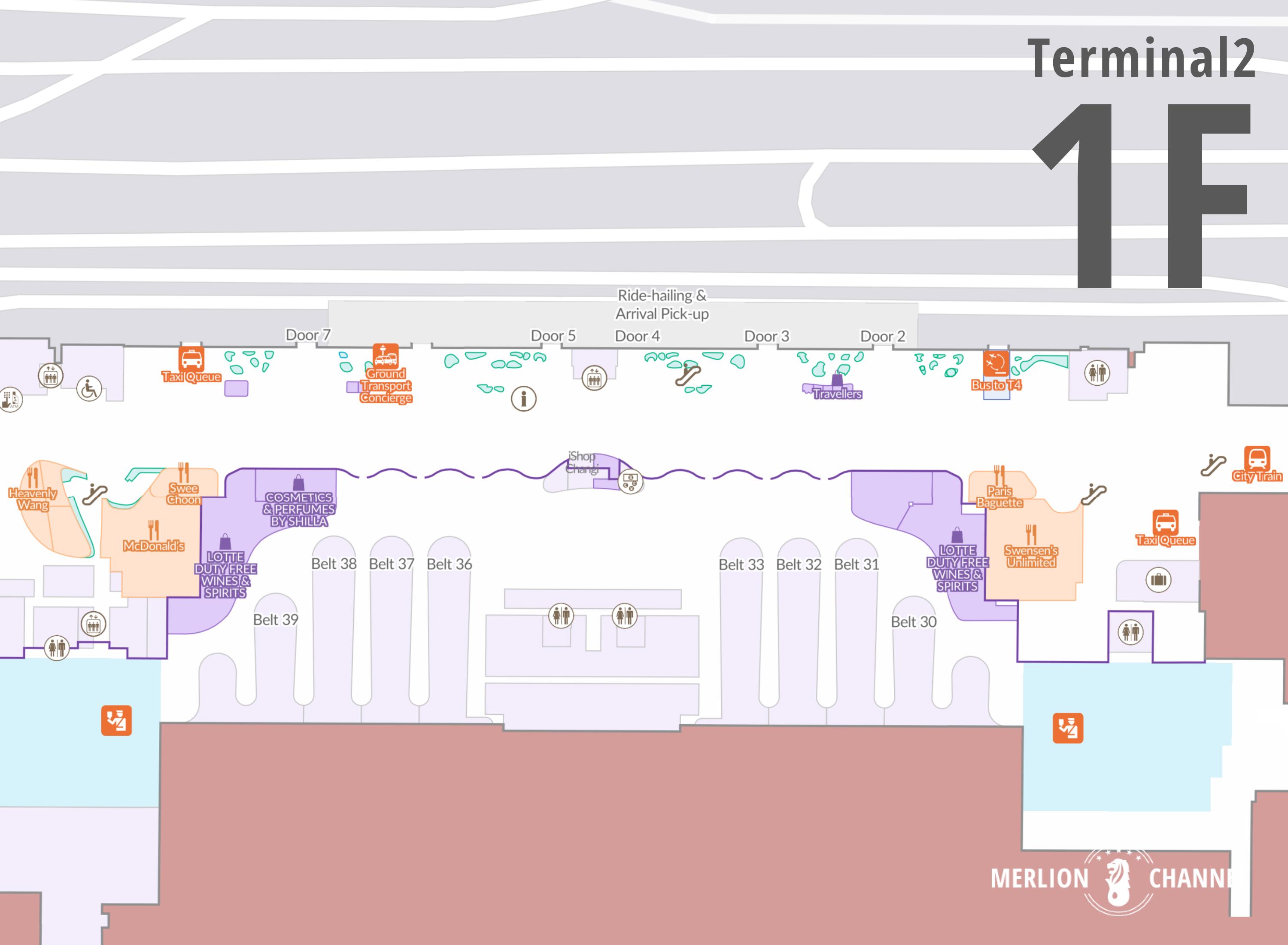 シンガポール・チャンギ空港「ターミナル2」ANA・SQ日本便が発着MERLION CHANNEL
