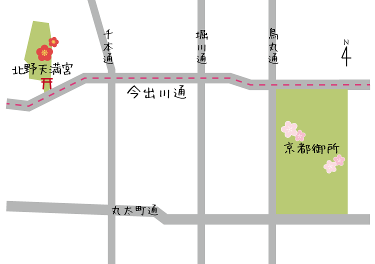 京都の住所と通り名Japanhotels' Blog