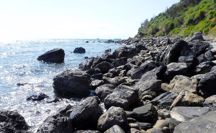 小浜の磯-房総半島磯釣り空撮情報