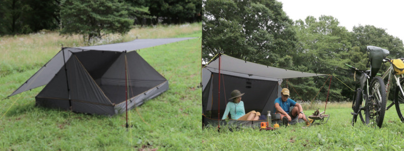 ニンジャタープ研究所 秘技！NINJA超連結タープ！快適ソロキャンプ〜！minimalize gears 軽量ソロキャンプのブログ