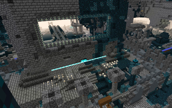 古代都市の攻略ポイント！ウォーデンの回避テクニック マイクラ統合版- まいくらいふ