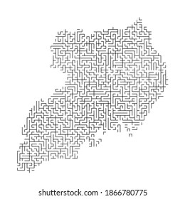 Uganda map写真素材、ロイヤリティフリーUganda map画像DepositPhotos