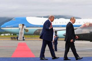 アラスカでの米ロ首脳会談を82秒で