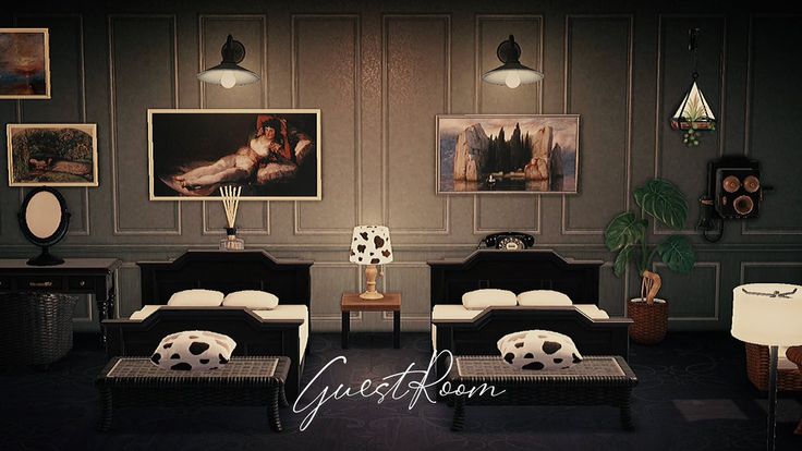 あつ森・ハピパラ ネルソンの別荘～海が見えるホテル的な非日常空間～ - マイミーボックス myme box