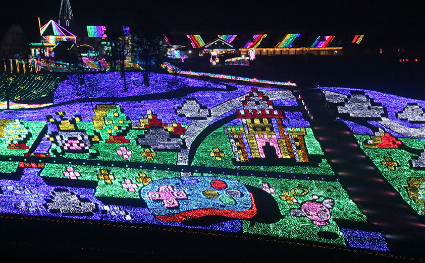 イルミネーション東京ドイツ村千葉県袖ケ浦市にある花と緑のテーマパーク