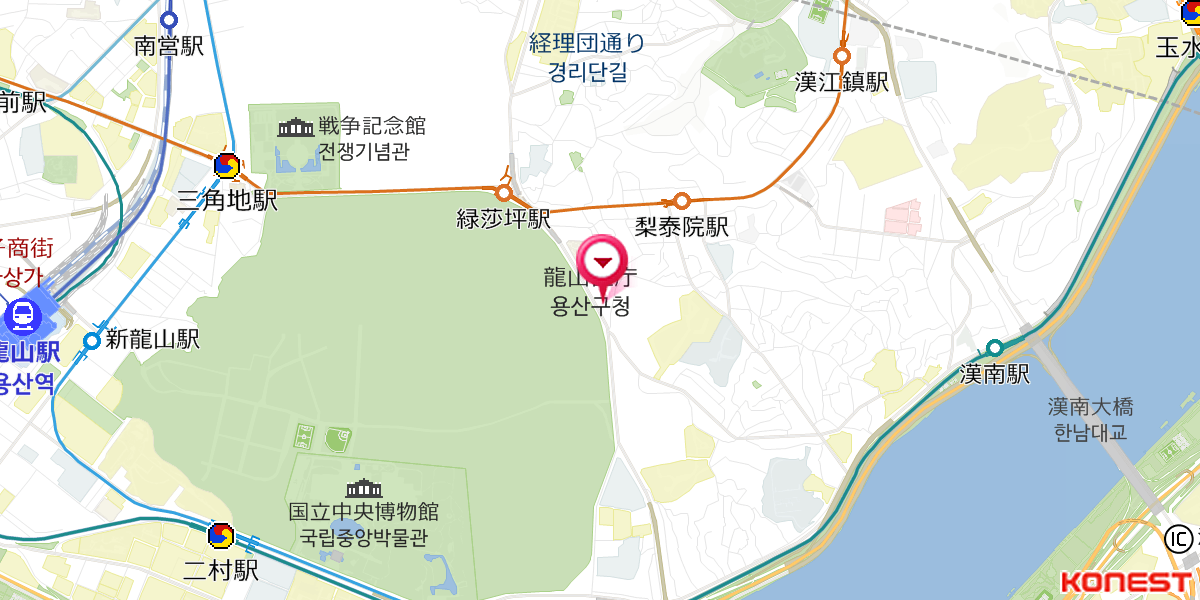 梨泰院 イテウォン エリアMAPnono-no10月号別冊付録☆江野沢愛美の韓国旅ガイドインタビュー, エンタメnon-no web