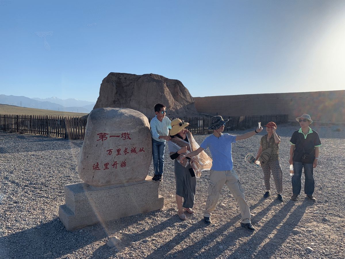 万里の長城でトレッキングして野宿してみた 1旅する画家 奥村ユズル アートギャラリ